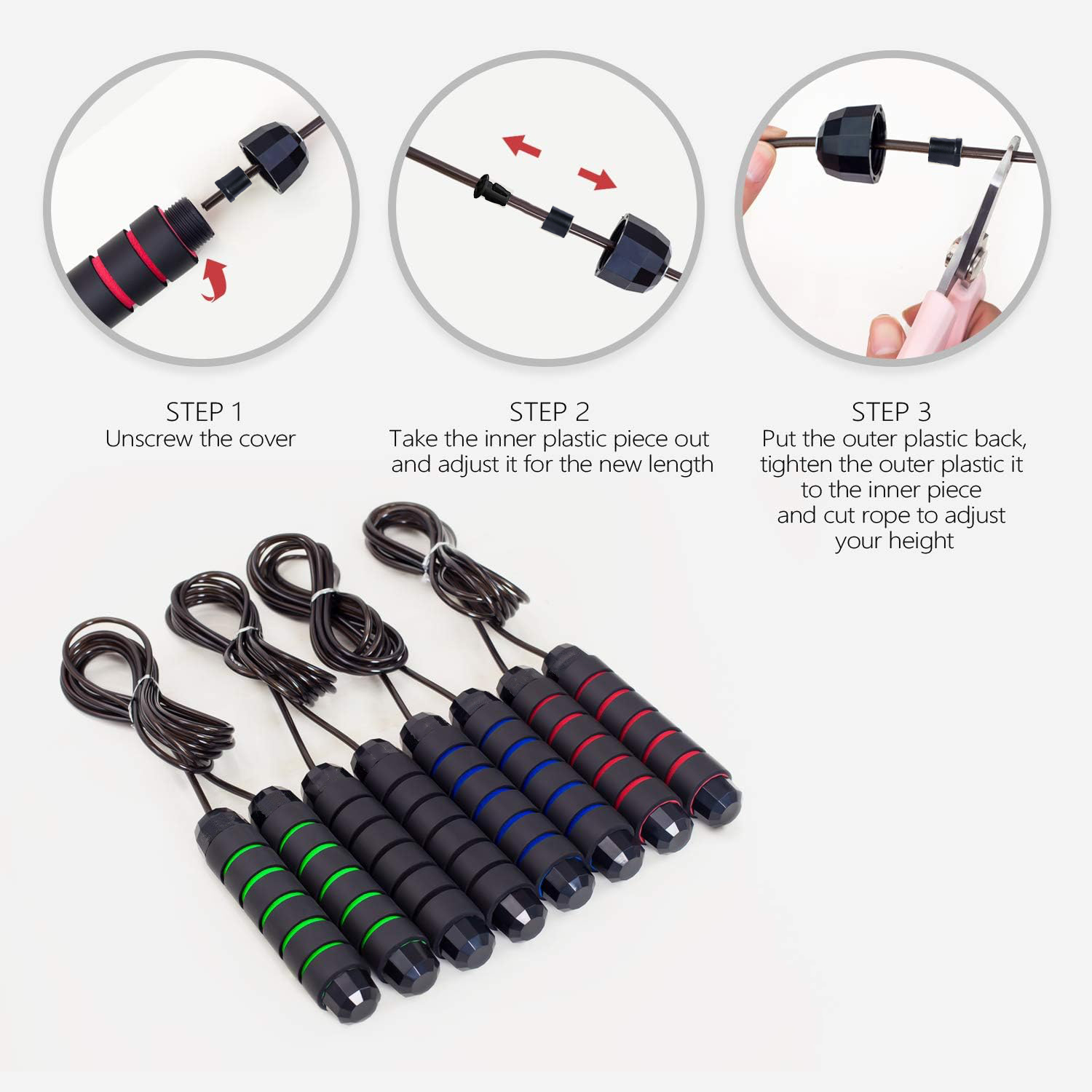 Jump Rope for Fitness,Speed Ju - Jump Rope Speed Bearing recension och pris