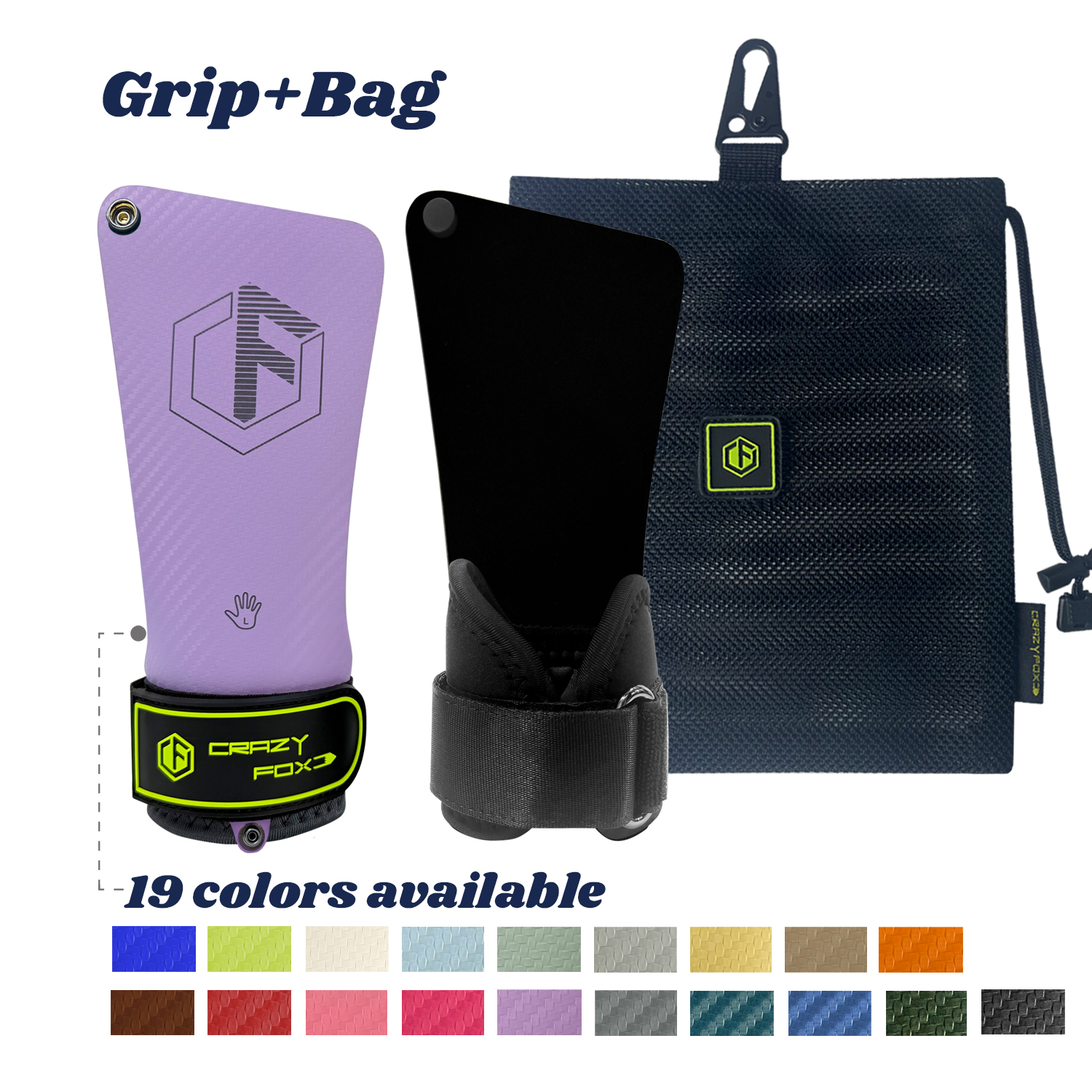 Natural Rubber Anti‑Slip Palm  - Gear For Crossfit recension och pris