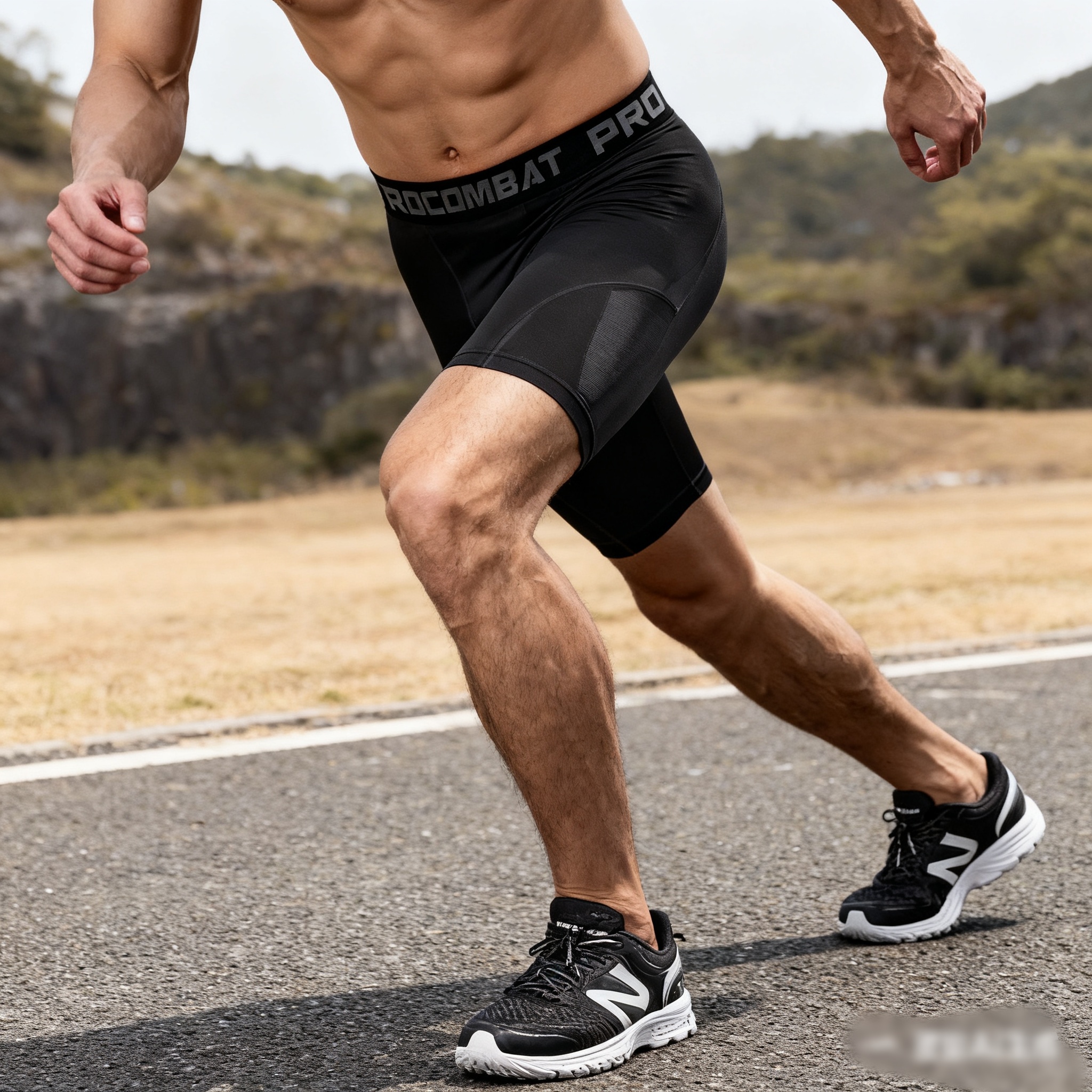 Men Running Leggings Quick Dry - Crossfit Victory recension och pris