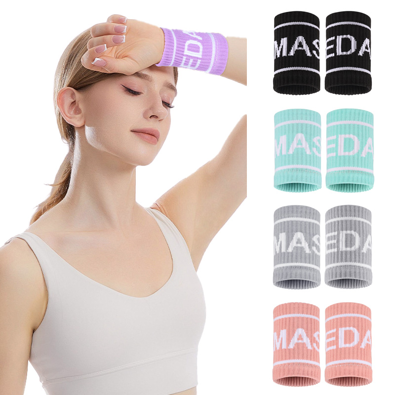 1 Pair Elastic Sport Wristband - Crossfit Equipment recension och pris